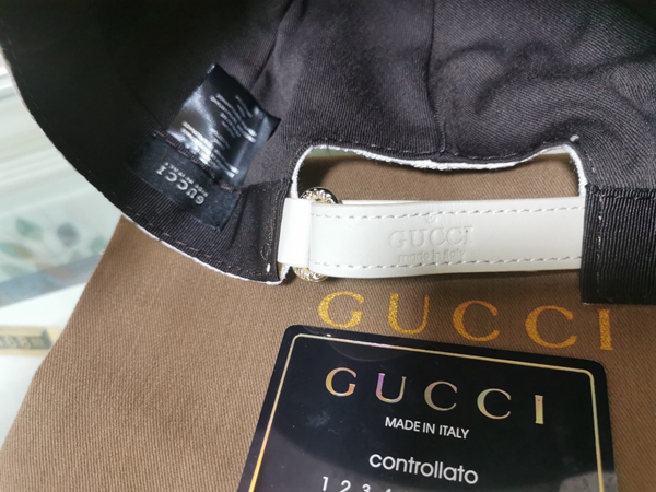 ブランド帽子角部分ディテール